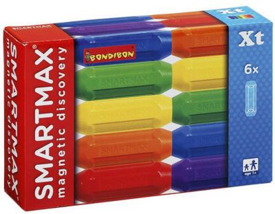 Магнитный конструктор Bondibon SmartMax "Дополнительный набор" 6 коротких палочек