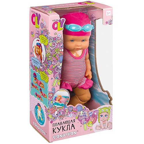 Кукла-пупс Oly Bondibon плавающая, 33 см от Bondibon
