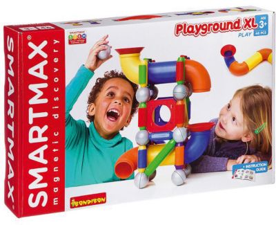 Магнитный конструктор Bondibon SmartMax Playground XL, 46 деталей