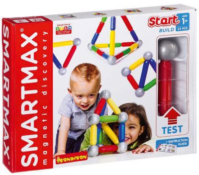 Магнитный конструктор Bondibon SmartMax Start, 23 детали