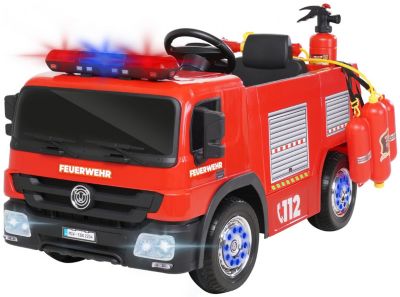 Kinder elektro Auto Polizei oder Feuerwehrauto Geschenkartikel für Kinder 