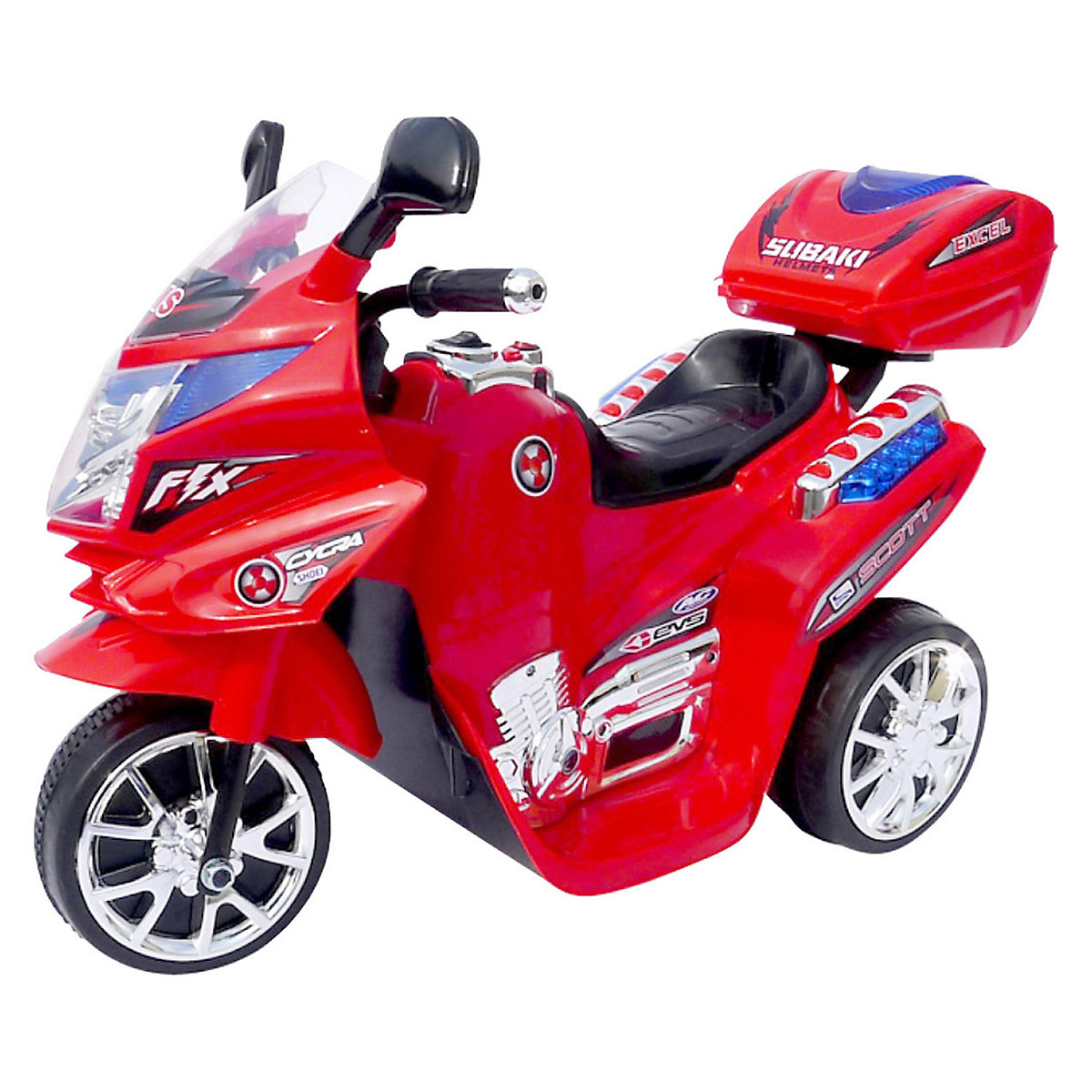 Actionbikes Motors Kinder Elektromotorrad C051 mit Soundmodul Belastbarkeit 25 kg Kinder Elektro Motorrad