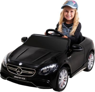 Mercedes-Benz AMG S63 Kinderauto Kinderfahrzeug Kinder Elektroauto 12V Pink 