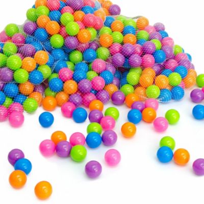 150 bunte Bälle für Bällebad 5,5cm Bällebadbälle Spielbälle Pastell, LittleTom myToys