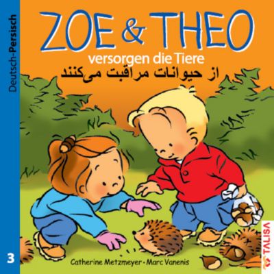 Image of Buch - Zoe & Theo versorgen die Tiere, Deutsch-Persisch