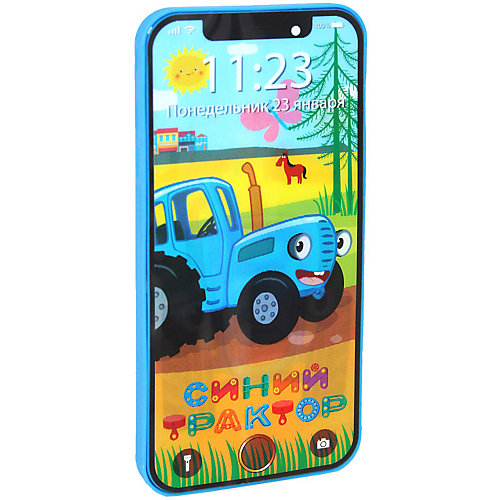 Музыкальный телефончик Smart Baby "Синий Трактор" от Smart Baby
