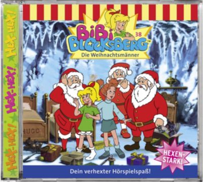 CD Bibi Blocksberg 38 (Weihnachtsmänner) Hörbuch