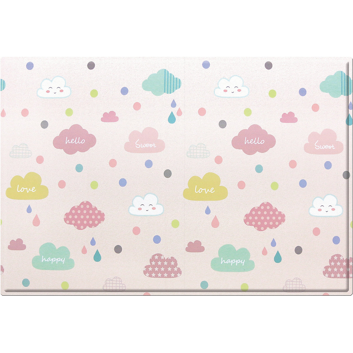 Baby Care Spielmatte Happy Clouds (12 mm) 185 x 125 cm