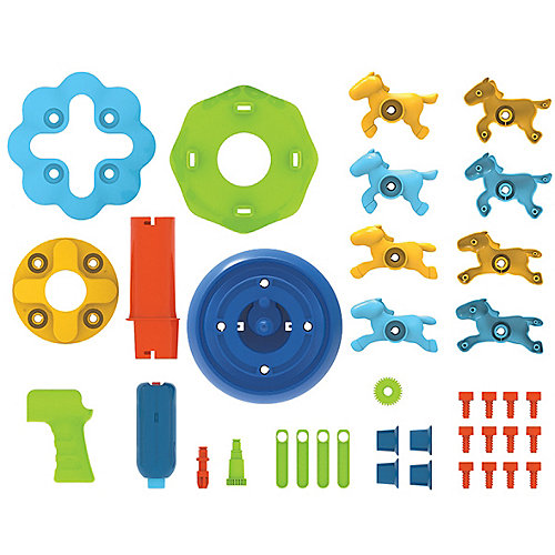 Конструктор Edu-Toys Карусель, 38 деталей от Edu-Toys