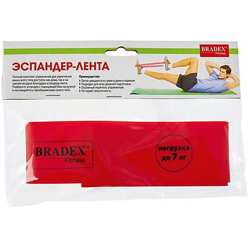 Эспандер-лента Bradex, нагрузка до 7 кг от Bradex