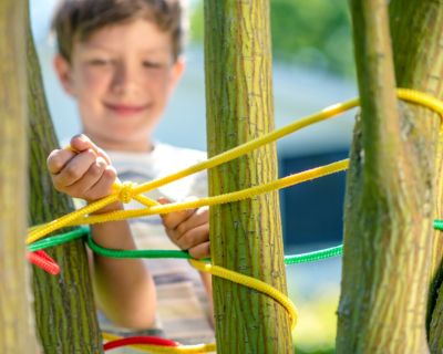 Universalseil 2er Set blau/rot, je 250 cm 2