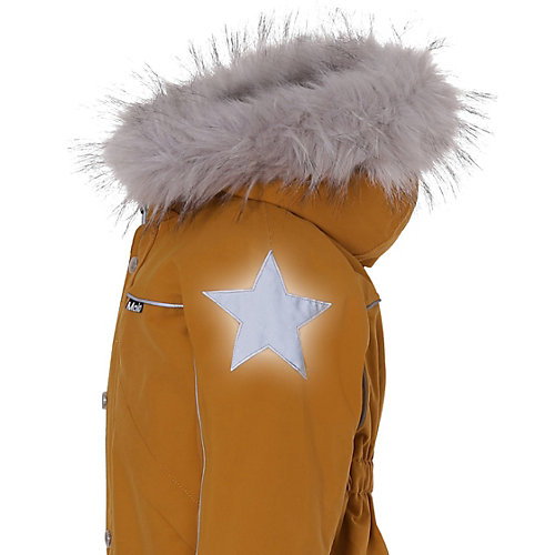 Утеплённый комбинезон Molo - желтый