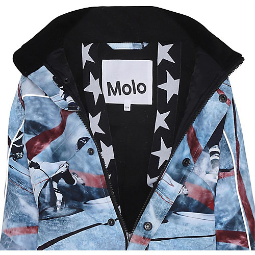Утеплённый комбинезон Molo - голубой