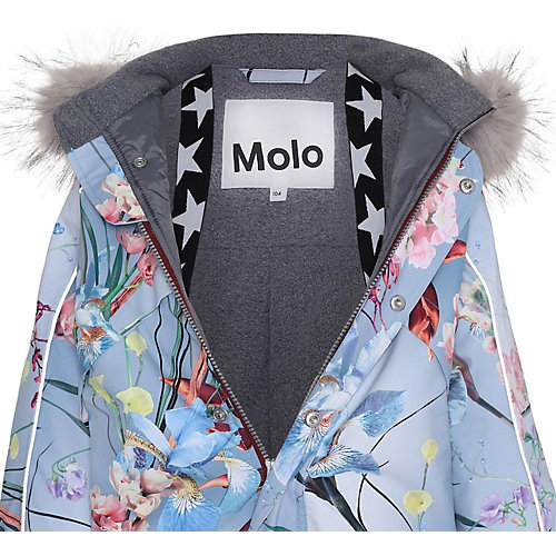 Утеплённый комбинезон Molo - голубой