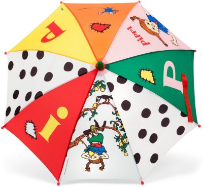 Pippi Langstrumpf 44.3682.00 Pippi Regenschirm Kinderschirm Kids von MICKI NEU 