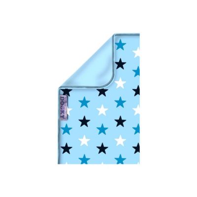 Baby Decke Doppellagig Blaue Sterne Hellblau Dooky Mytoys