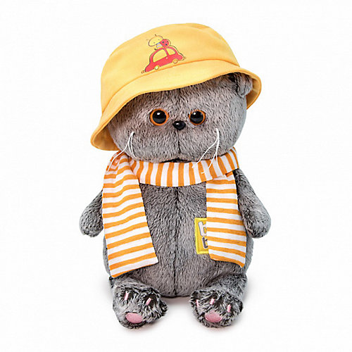 Мягкая игрушка Budi Basa Кот Басик Baby в панамке, 20 см от Budi Basa
