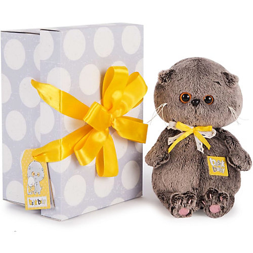 Мягкая игрушка Budi Basa Кот Басик Baby в панамке, 20 см от Budi Basa