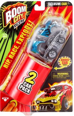 Машинка Moose Boom City Racers Fire it up, 2 шт
