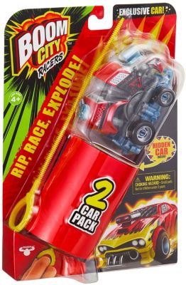 Машинка Moose Boom City Racers Boom Yah, 2 шт