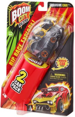 Машинка Moose Boom City Racers Roast'd, 2 шт