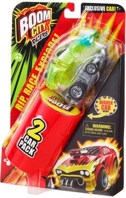 Машинка Moose Boom City Racers Hot Tamale, 2 шт