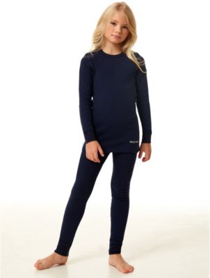 Термобелье для девочек Cotton Comfort Everyday MCLCCEG0102/темносиний
