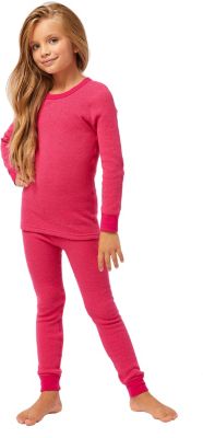 Термобелье для девочек Cotton Comfort Everyday MCLCCEG0102/темнорозовый