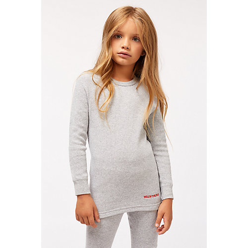 Термобелье для девочек Cotton Comfort Everyday MCLCCEG0102/серый - серый