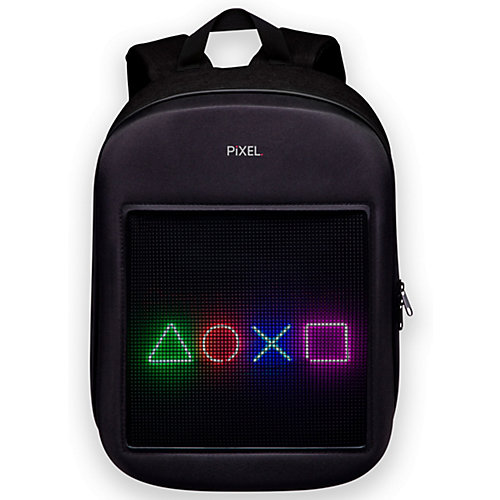 Рюкзак с LED-дисплеем Pixel One, вместительность 20 л - черный от Pixel