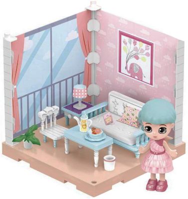 Модульный домик ABtoys Мини-кукла в гостинной, 1 секция