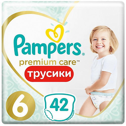 Трусики Pampers Premium Care Pants 15+ кг, 42 шт от Pampers