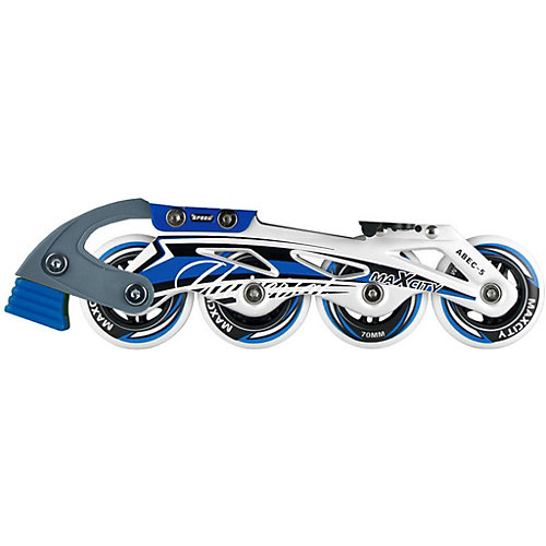 Роликовые коньки трансформеры MaxСity Universal Set Combo - синий от MaxCity