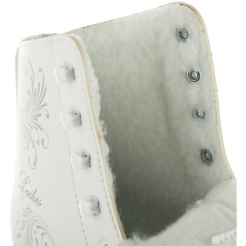 Фигурные коньки Спортивная коллекция Ladies fur Classic - белый от Спортивная Коллекция