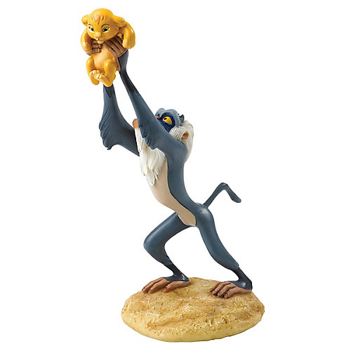 Фигурка Enesco Enchanting Disney Collection "Рафики и Симба: король родился" от Enesco