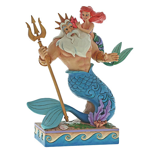 Фигурка Enesco Disney Princess "Папина малышка: Ариэль и Тритон" от Enesco