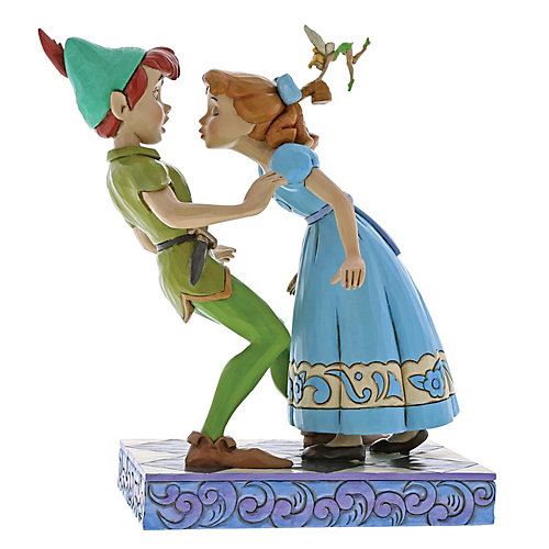 Фигурка Enesco Disney Traditions "Неожиданный поцелуй: Венди и Питер" от Enesco