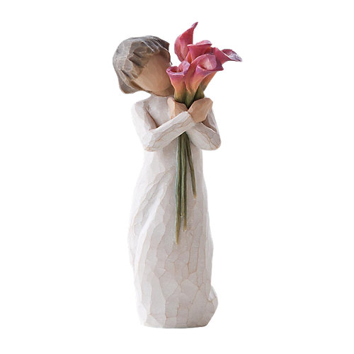 Фигурка Enesco Willow tree "Цветение", с бордовыми цветами от Enesco