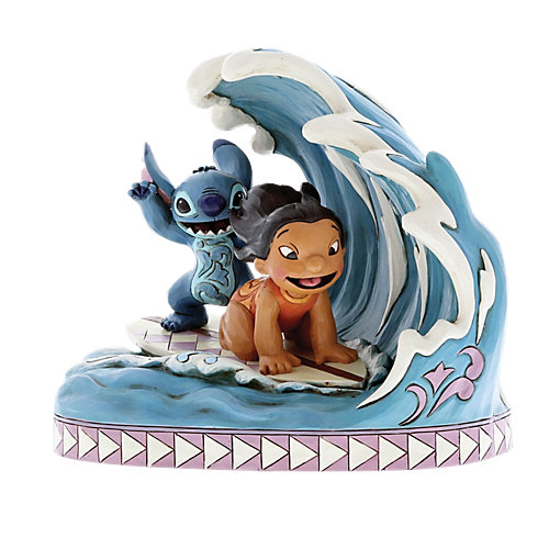 Фигурка Enesco Disney Traditions "Поймай волну: Лило и Стич" от Enesco
