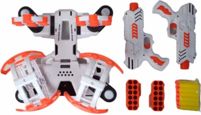 Игровой набор BLD Toys Space Wars Стрельба из бластера по гравитрону с мишенями, звук