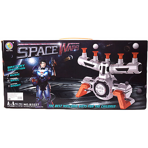 Игровой набор BLD Toys Space Wars Стрельба из бластера по летающим шарикам от BLD Toys