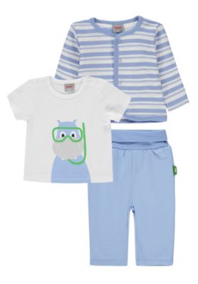 3tlg Jungen Mädchen Baby Mickey Kapuzenpullover T-shirt Hose Jogginganzug Outfit 