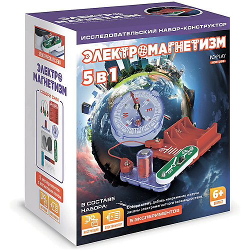 Электронный конструктор ND Play Электромагнетизм, 5 в 1 от ND Play