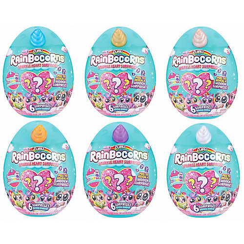 Игрушка-сюрприз в яйце 1Toy Zuru RainBocoRns, с аксессуарами от 1Toy