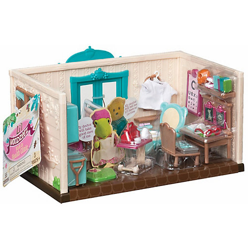 Игровой набор Li'l Woodzeez Поликлиника, с аксессуарами от Li'l Woodzeez