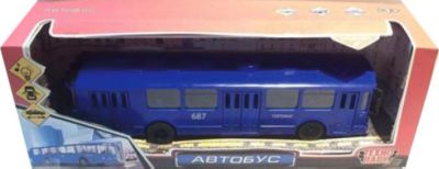 Машинка инерционная Технопарк "Автобус"