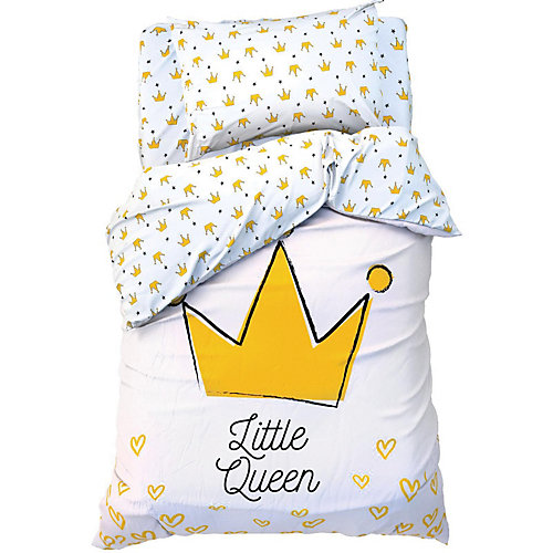 Комплект постельного белья Этель Little queen, 1.5 спальный - розовый