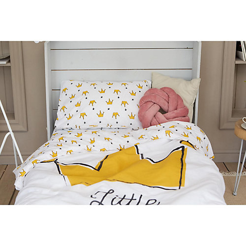 Комплект постельного белья Этель Little queen, 1.5 спальный - розовый