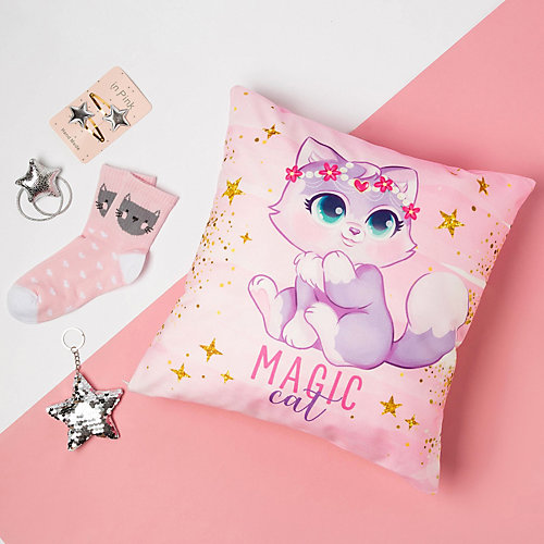 Набор подарочный Этель Magic cat - розовый от Этель