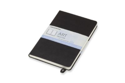 Image of Moleskine Aquarell Notizbuch Large/A5 200G-Aquarellpapier Hard Cover Schwarz